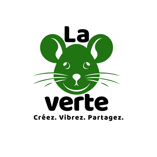 Logo La Souris Verte — Créez. Vibrez. Partagez.